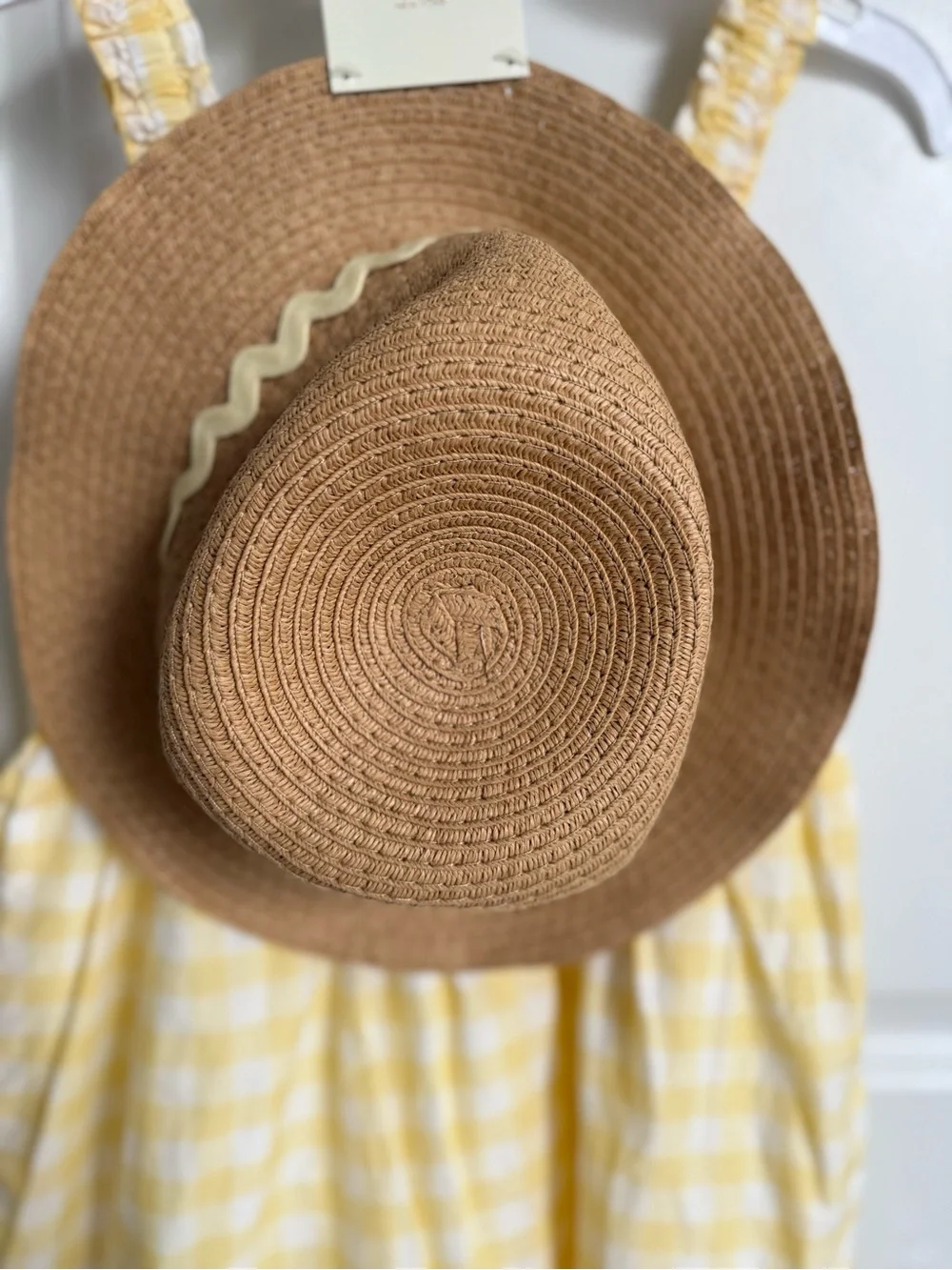 NWT Cynthia Rowley Yellow dress and hat for girls size 6